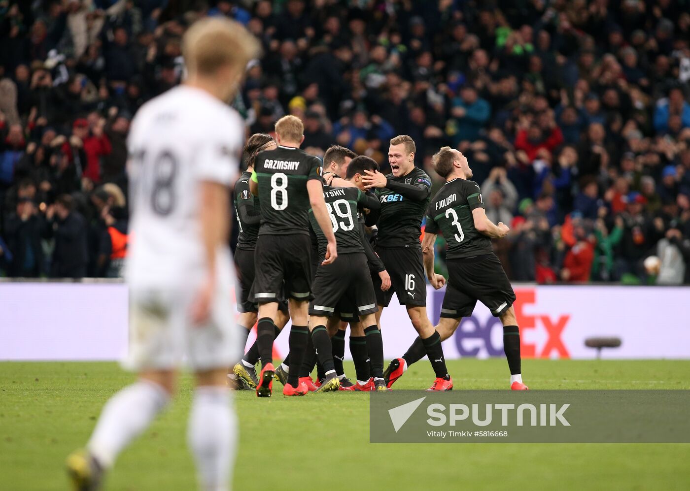 Russia Soccer Europa League Krasnodar - Valencia