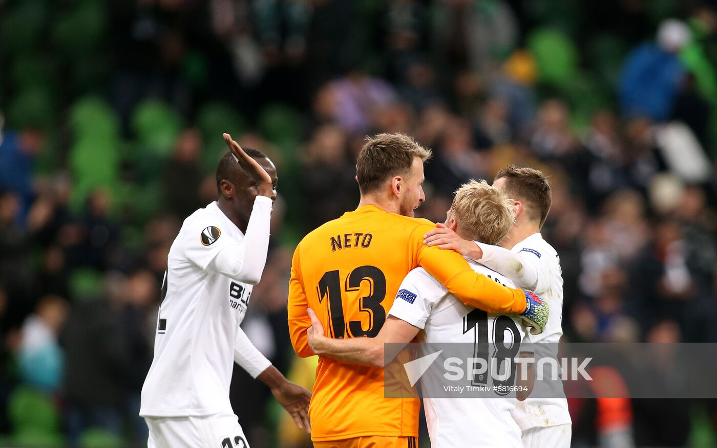 Russia Soccer Europa League Krasnodar - Valencia