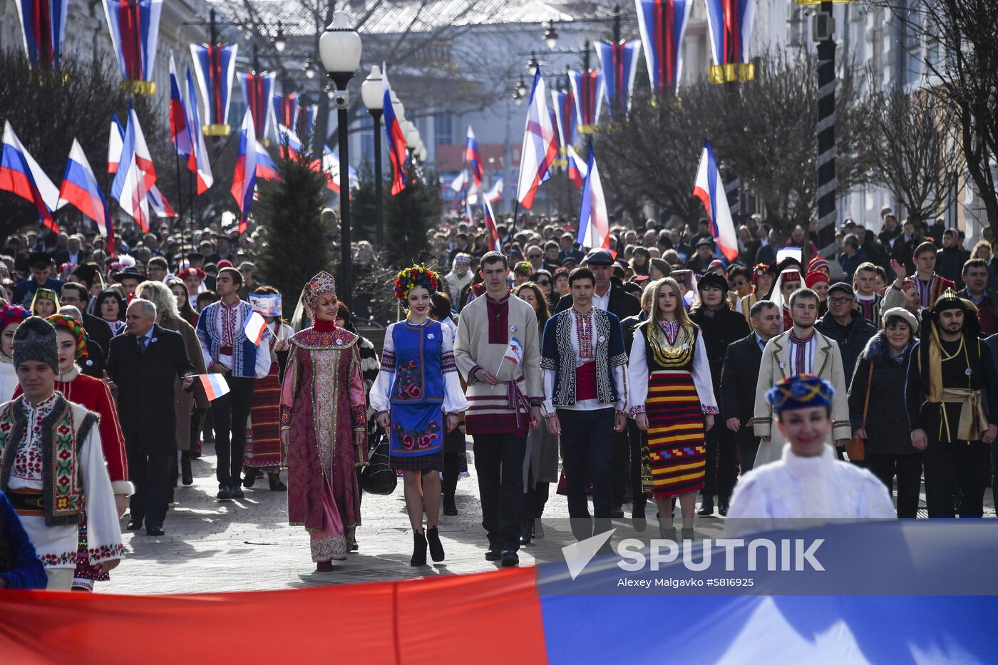 Russia Crimea Referendum Anniversary