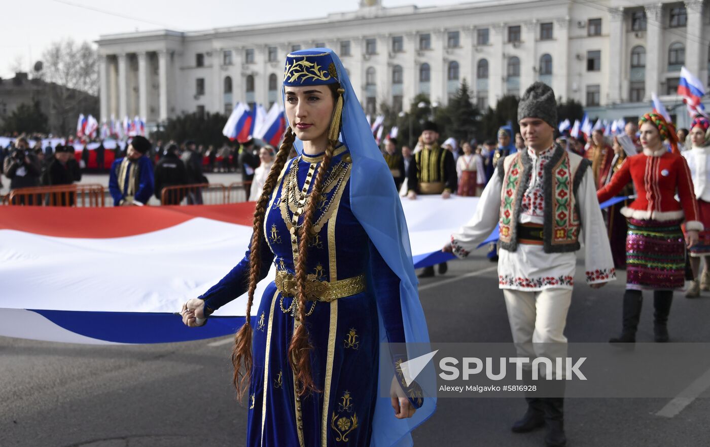 Russia Crimea Referendum Anniversary