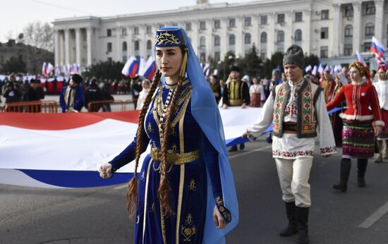 Russia Crimea Referendum Anniversary