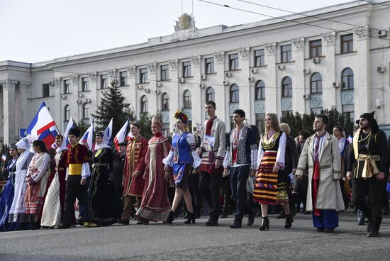 Russia Crimea Referendum Anniversary