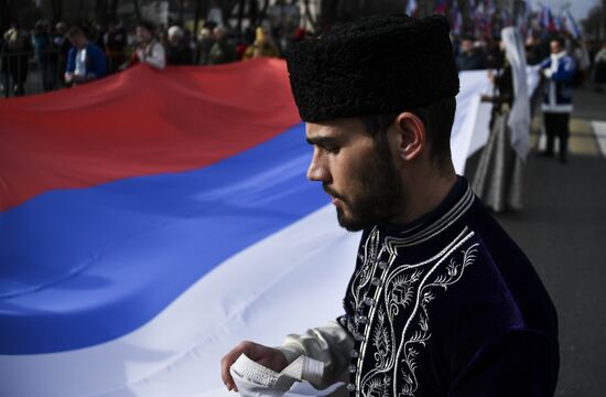 Russia Crimea Referendum Anniversary