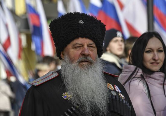 Russia Crimea Referendum Anniversary