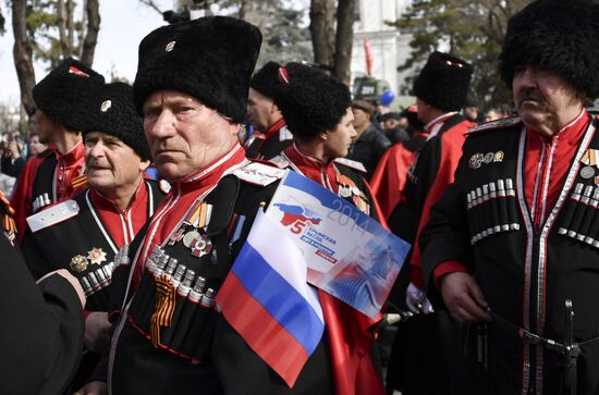 Russia Crimea Referendum Anniversary