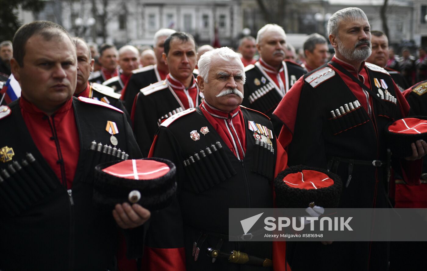 Russia Crimea Referendum Anniversary