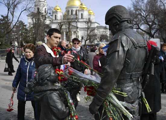 Russia Crimea Referendum Anniversary