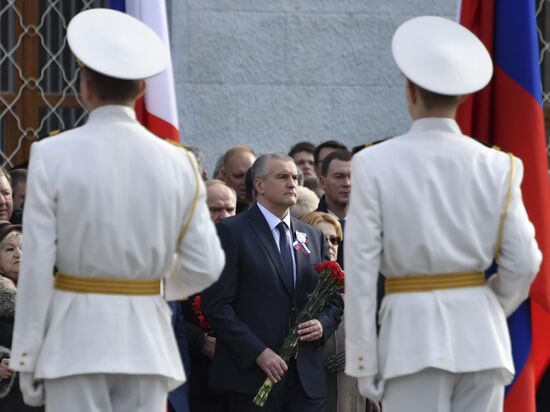 Russia Crimea Referendum Anniversary