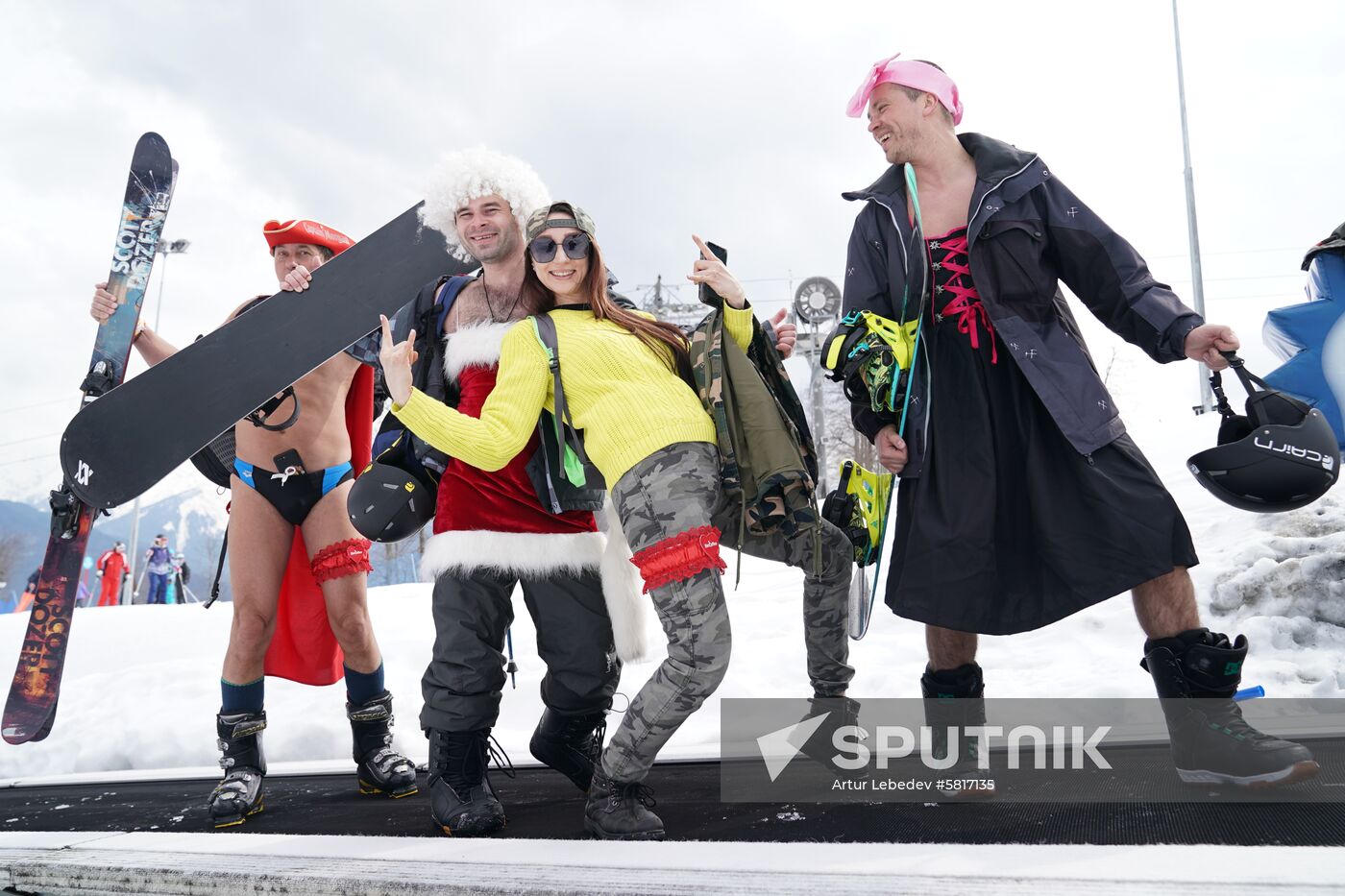 Russia Alpine Carnival