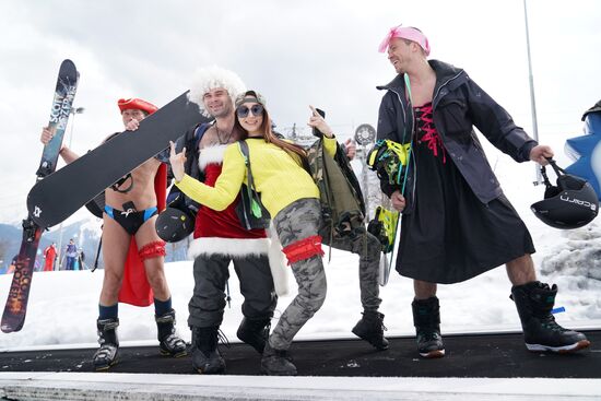 Russia Alpine Carnival