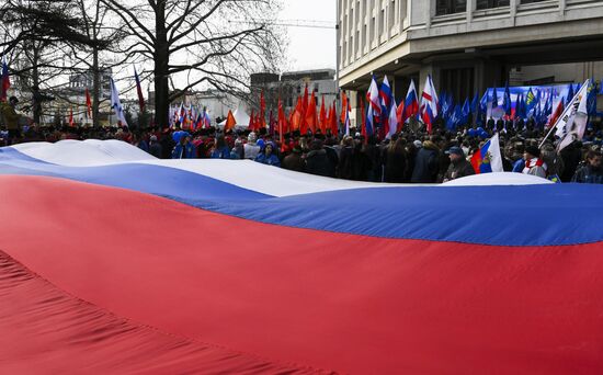 Russia Crimea Referendum Anniversary