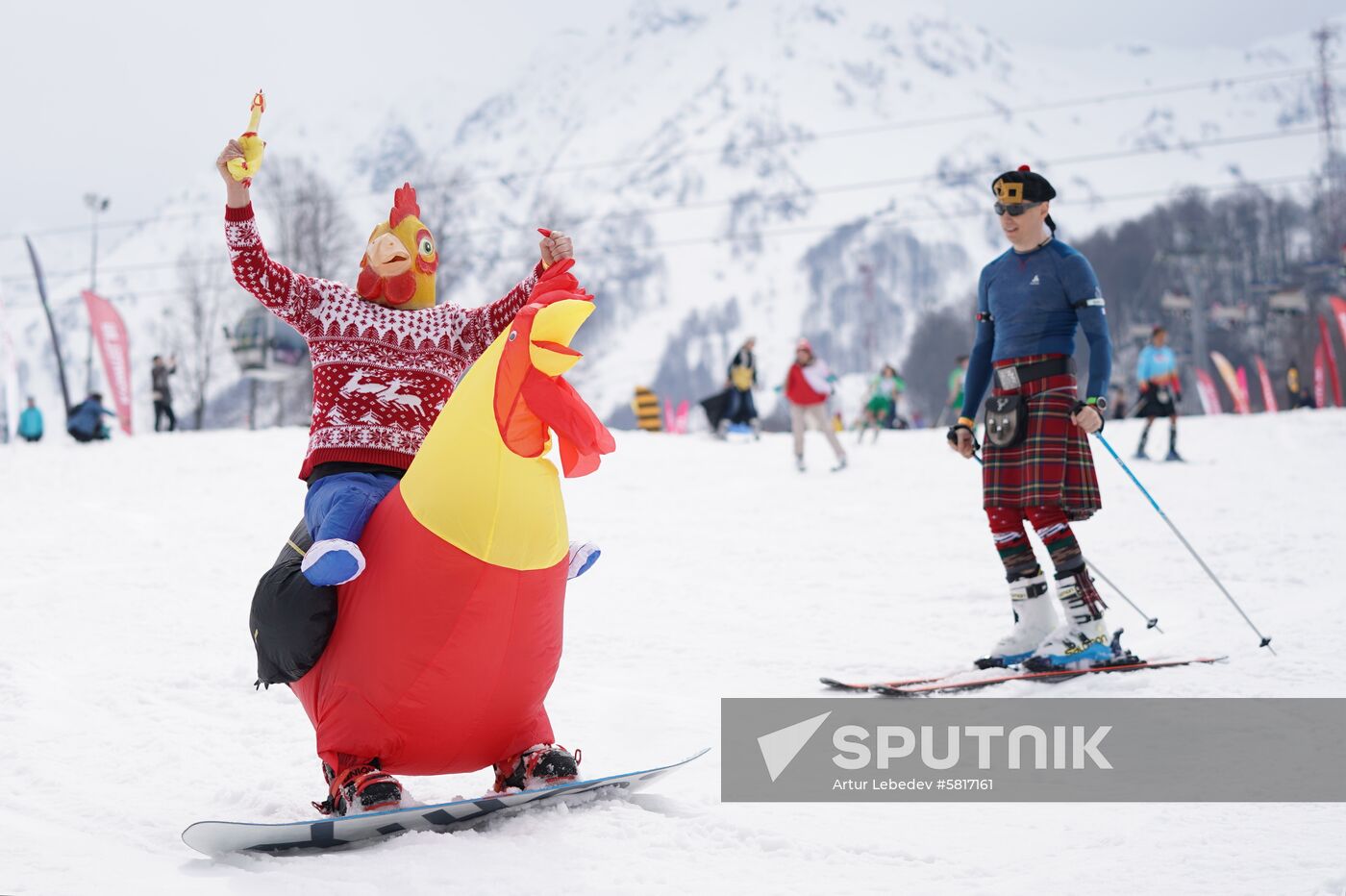 Russia Alpine Carnival