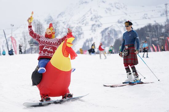 Russia Alpine Carnival