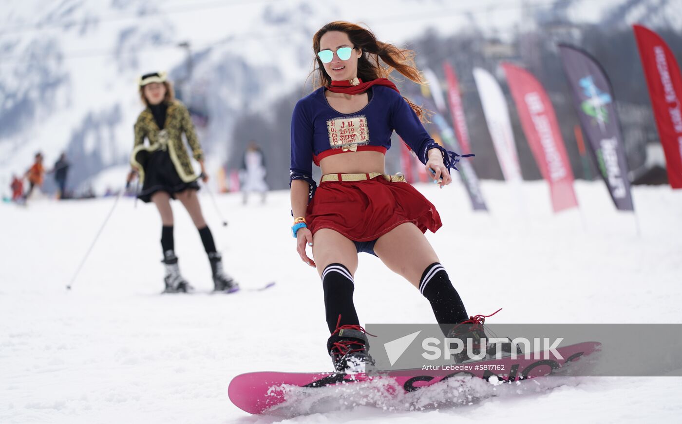 Russia Alpine Carnival