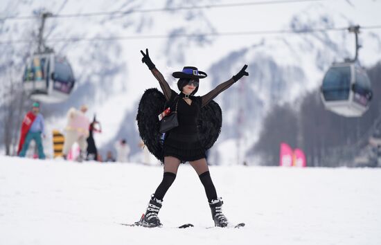 Russia Alpine Carnival