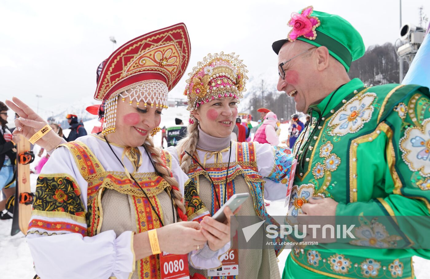 Russia Alpine Carnival