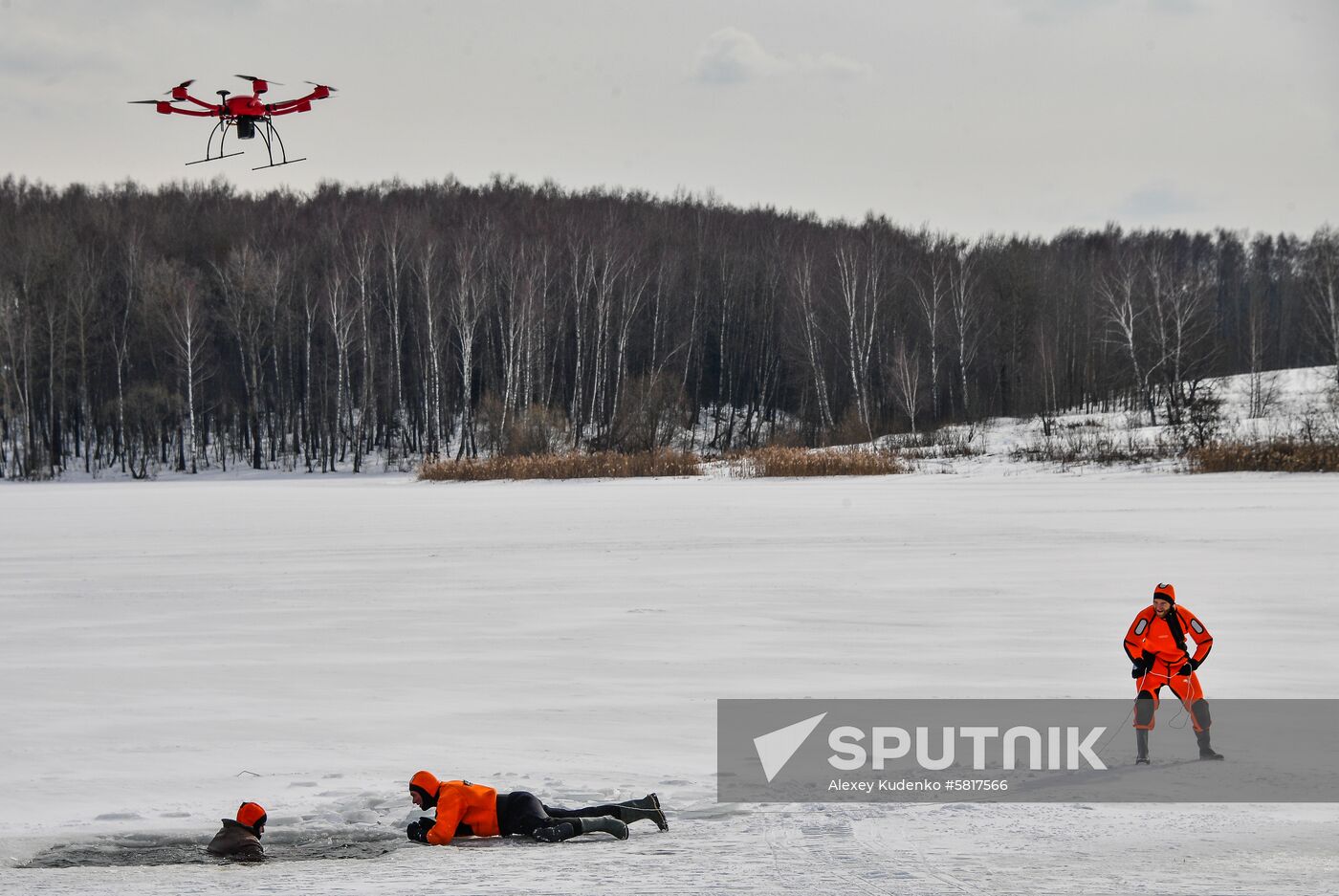 Russia Emergency Situations Ministry Drills
