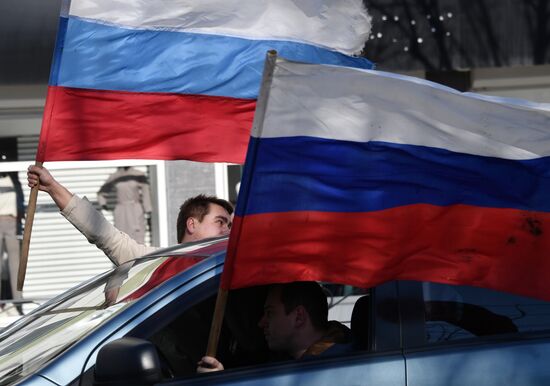 Russia Crimea Referendum Anniversary