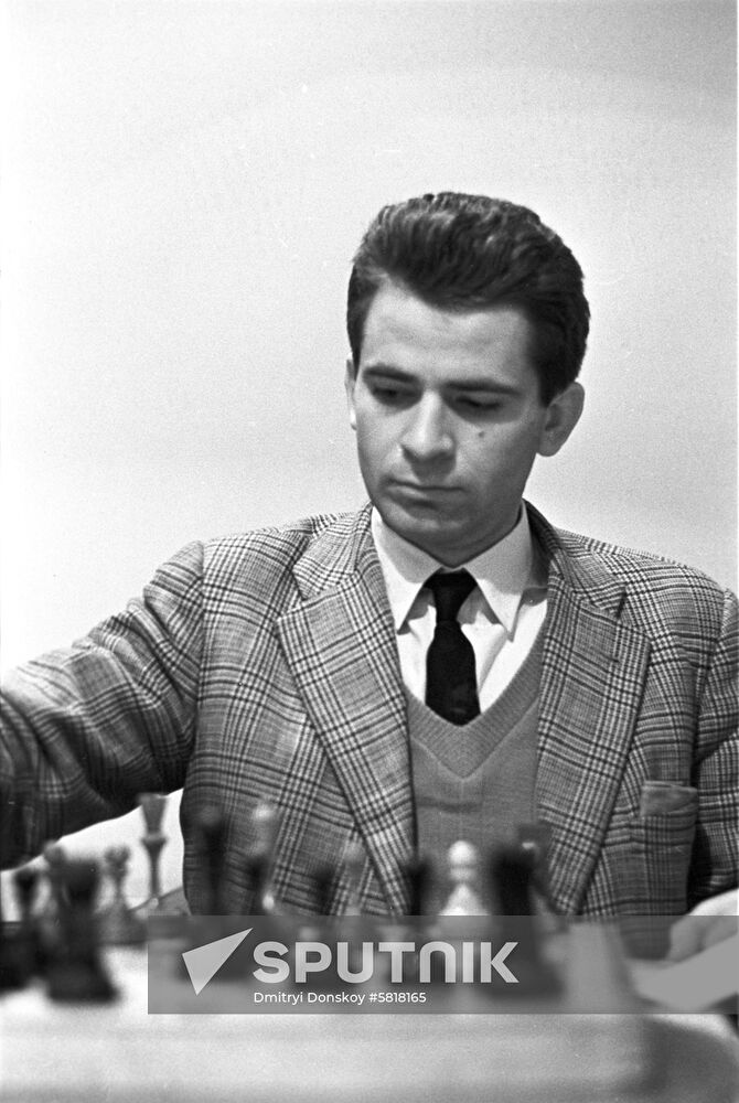 Soviet chess player Boris Spassky