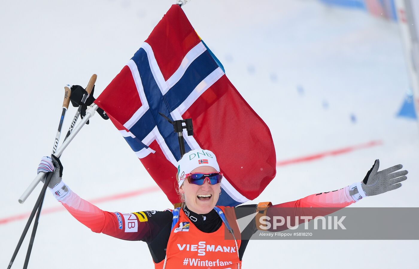 Sweden Biathlon Worlds Women Relay