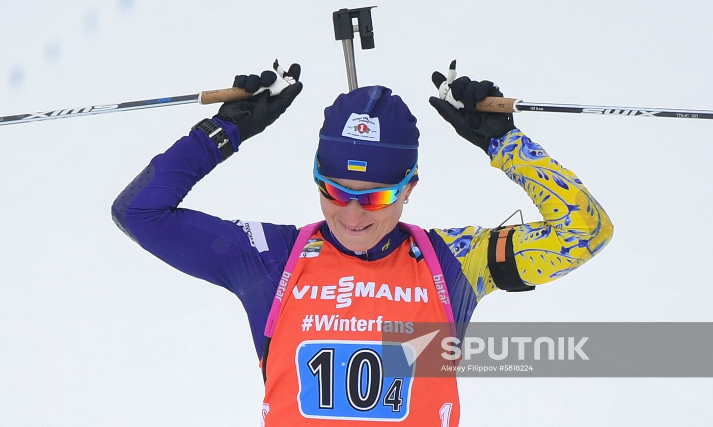 Sweden Biathlon Worlds Women Relay