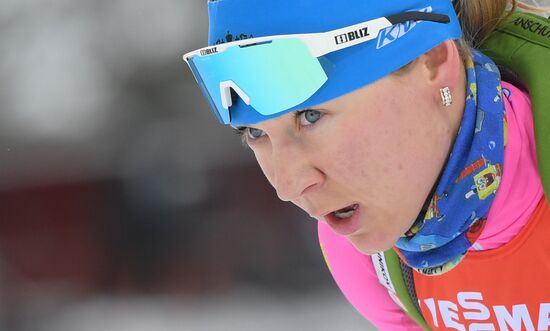 Sweden Biathlon Worlds Women Relay
