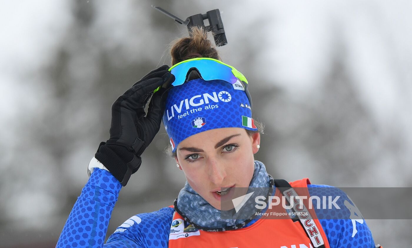 Sweden Biathlon Worlds Women Relay