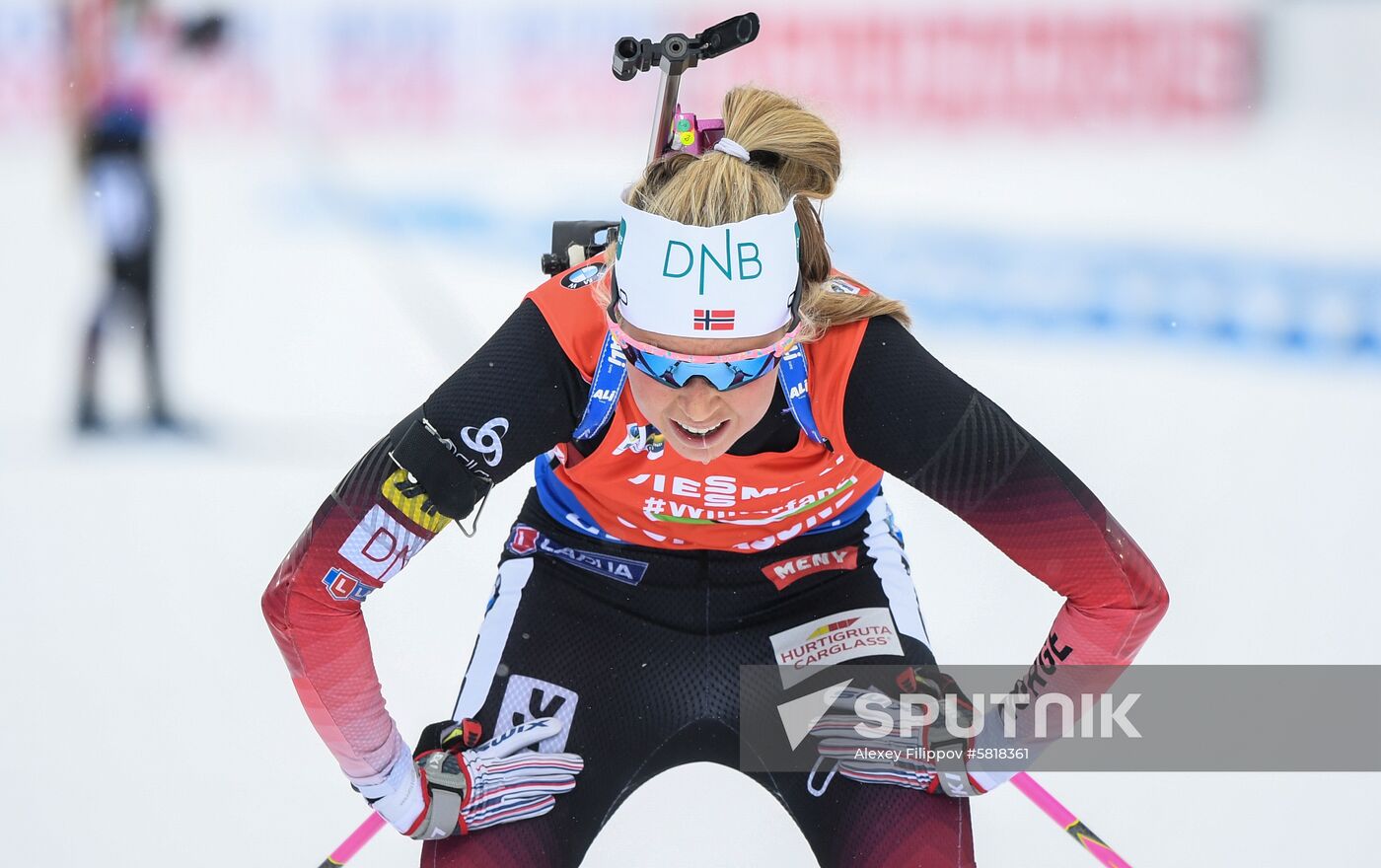 Sweden Biathlon Worlds Women Relay
