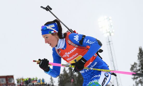 Sweden Biathlon Worlds Women Relay