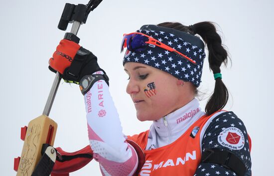 Sweden Biathlon Worlds Women Relay