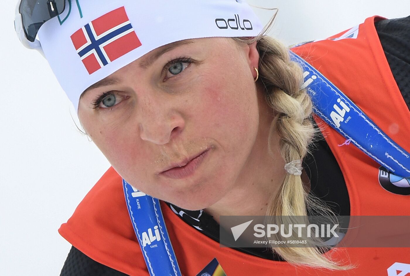 Sweden Biathlon Worlds Women Relay