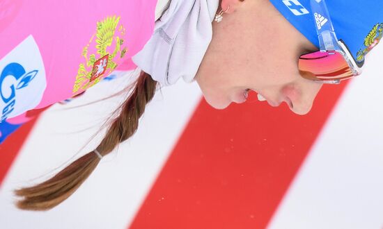 Sweden Biathlon Worlds Women Relay