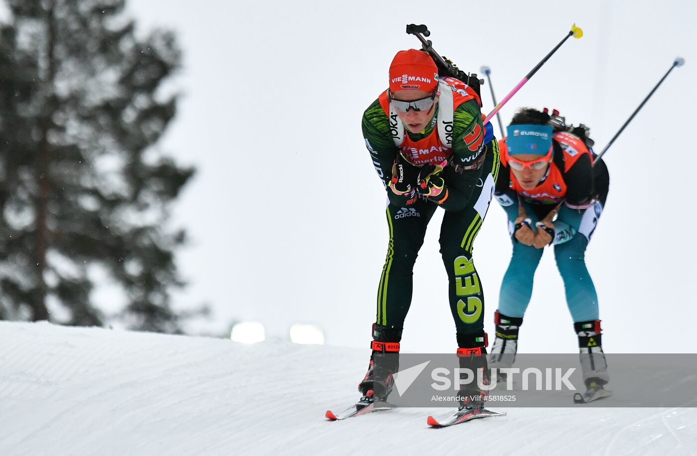 Sweden Biathlon Worlds Women Relay