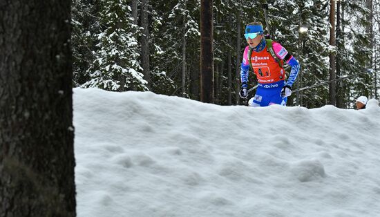 Sweden Biathlon Worlds Women Relay
