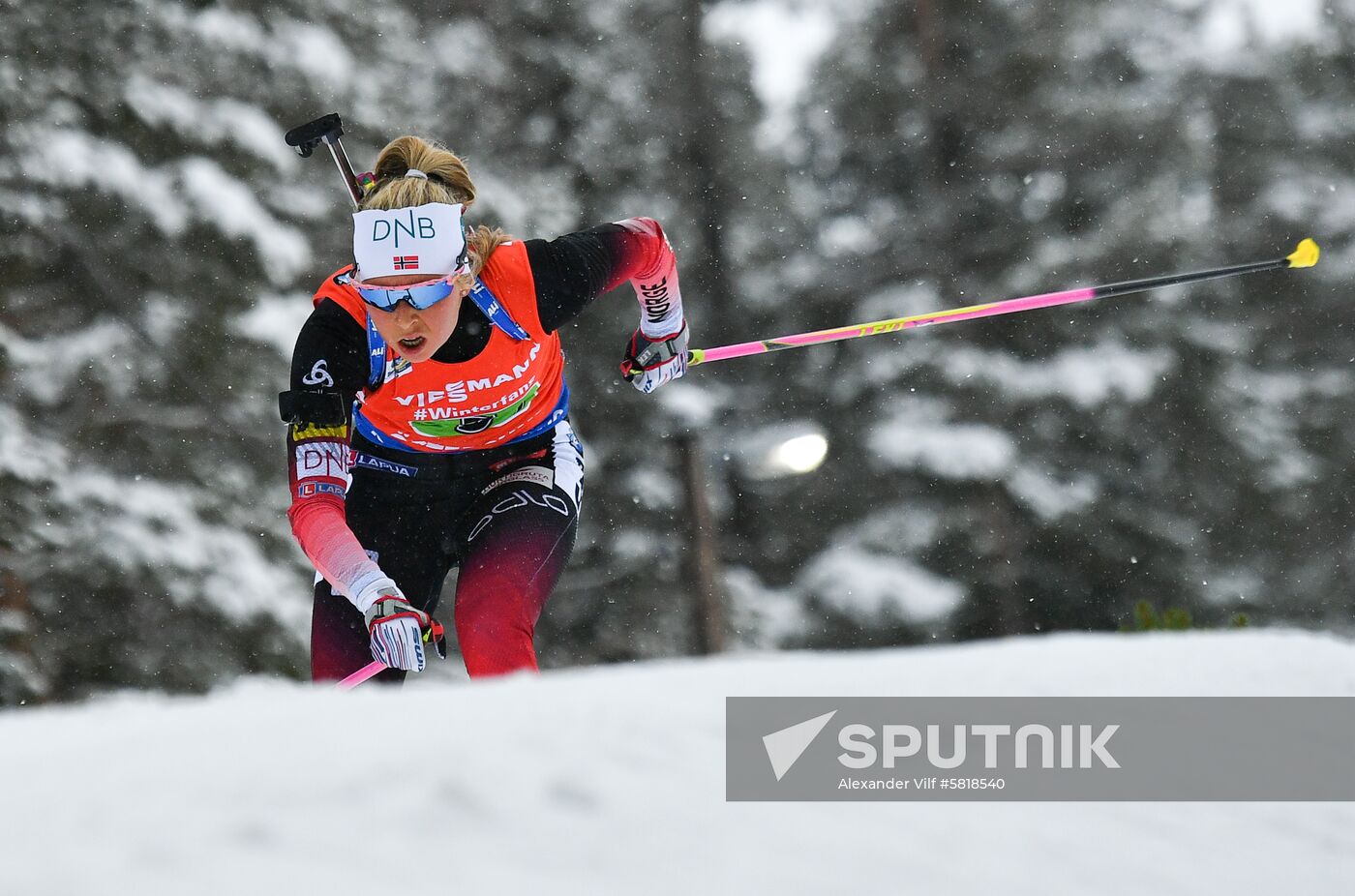 Sweden Biathlon Worlds Women Relay