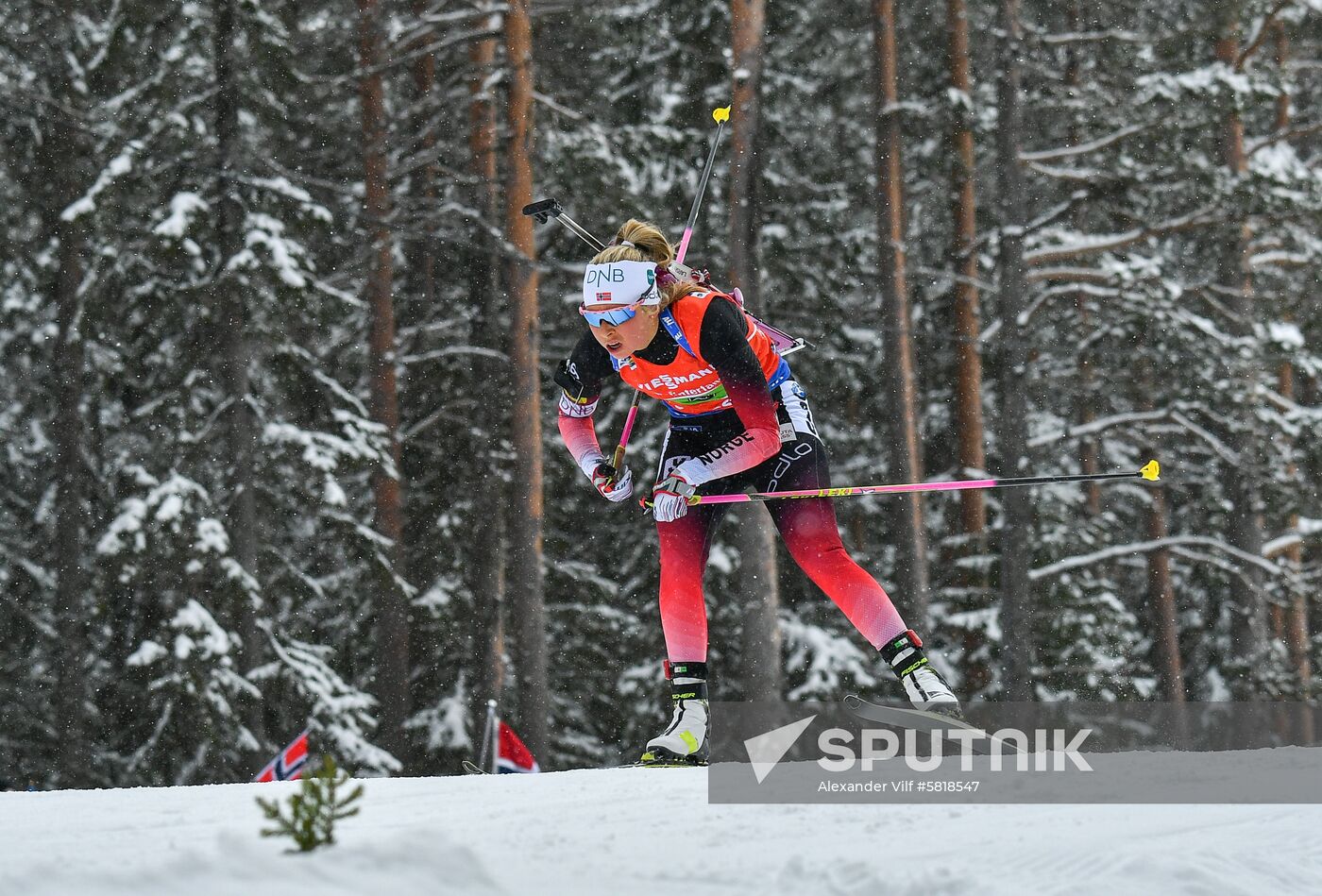 Sweden Biathlon Worlds Women Relay