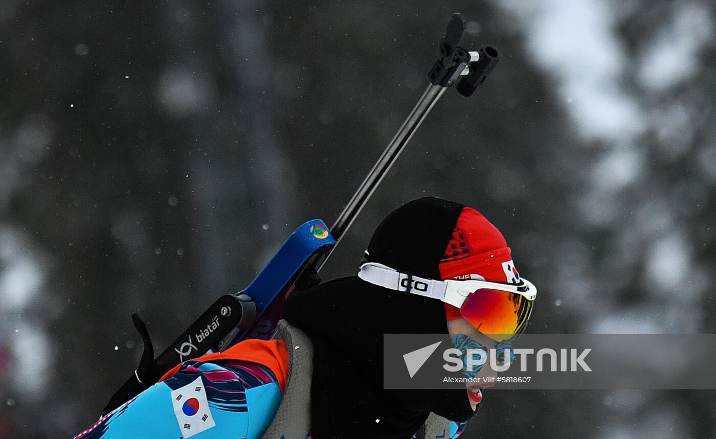 Sweden Biathlon Worlds Women Relay