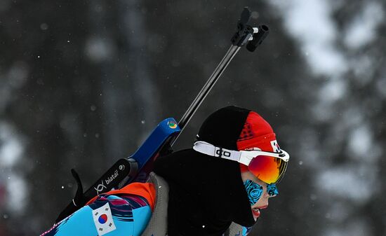Sweden Biathlon Worlds Women Relay