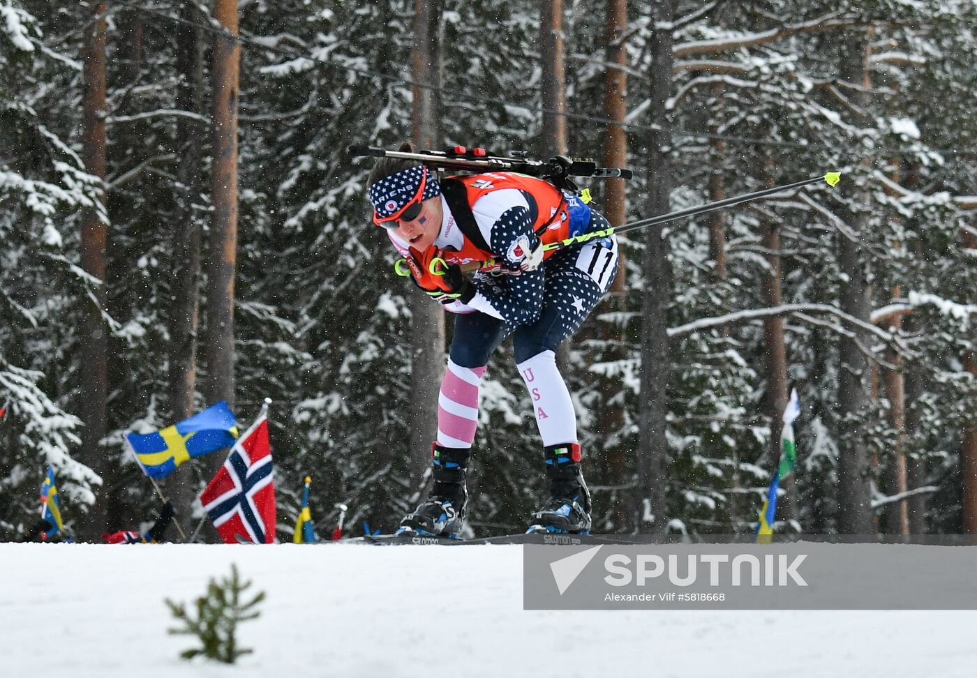 Sweden Biathlon Worlds Women Relay