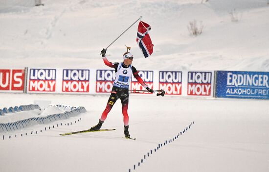 Sweden Biathlon Worlds Men Relay