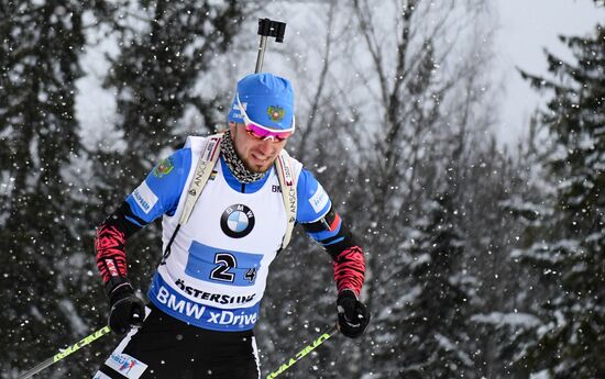Sweden Biathlon Worlds Men Relay