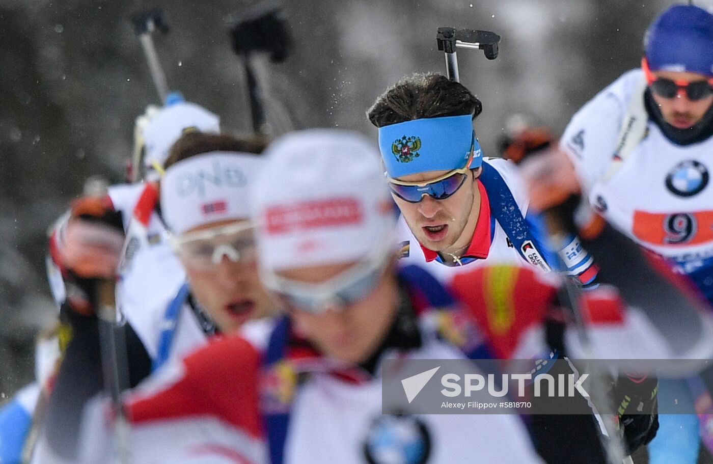 Sweden Biathlon Worlds Men Relay