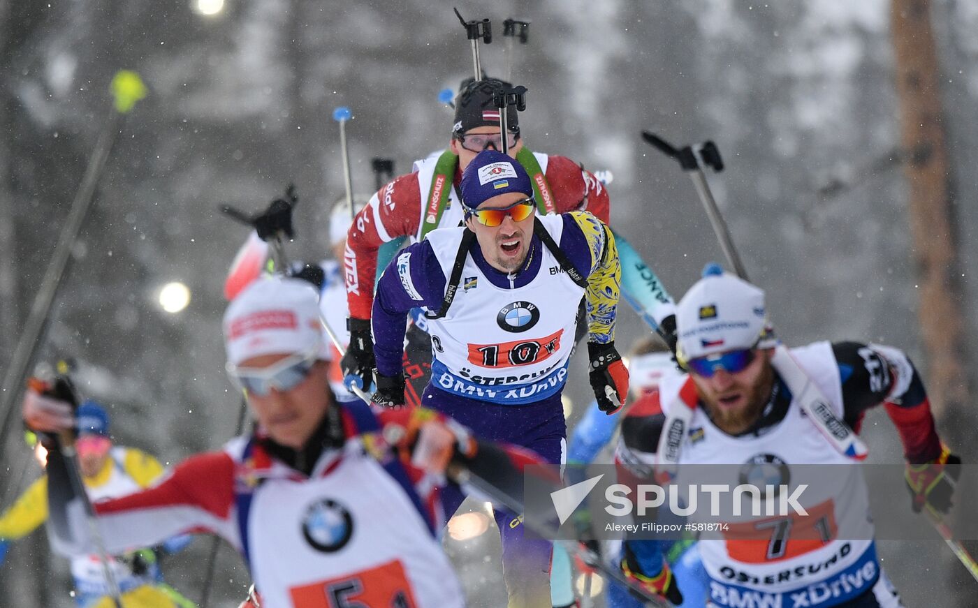 Sweden Biathlon Worlds Men Relay