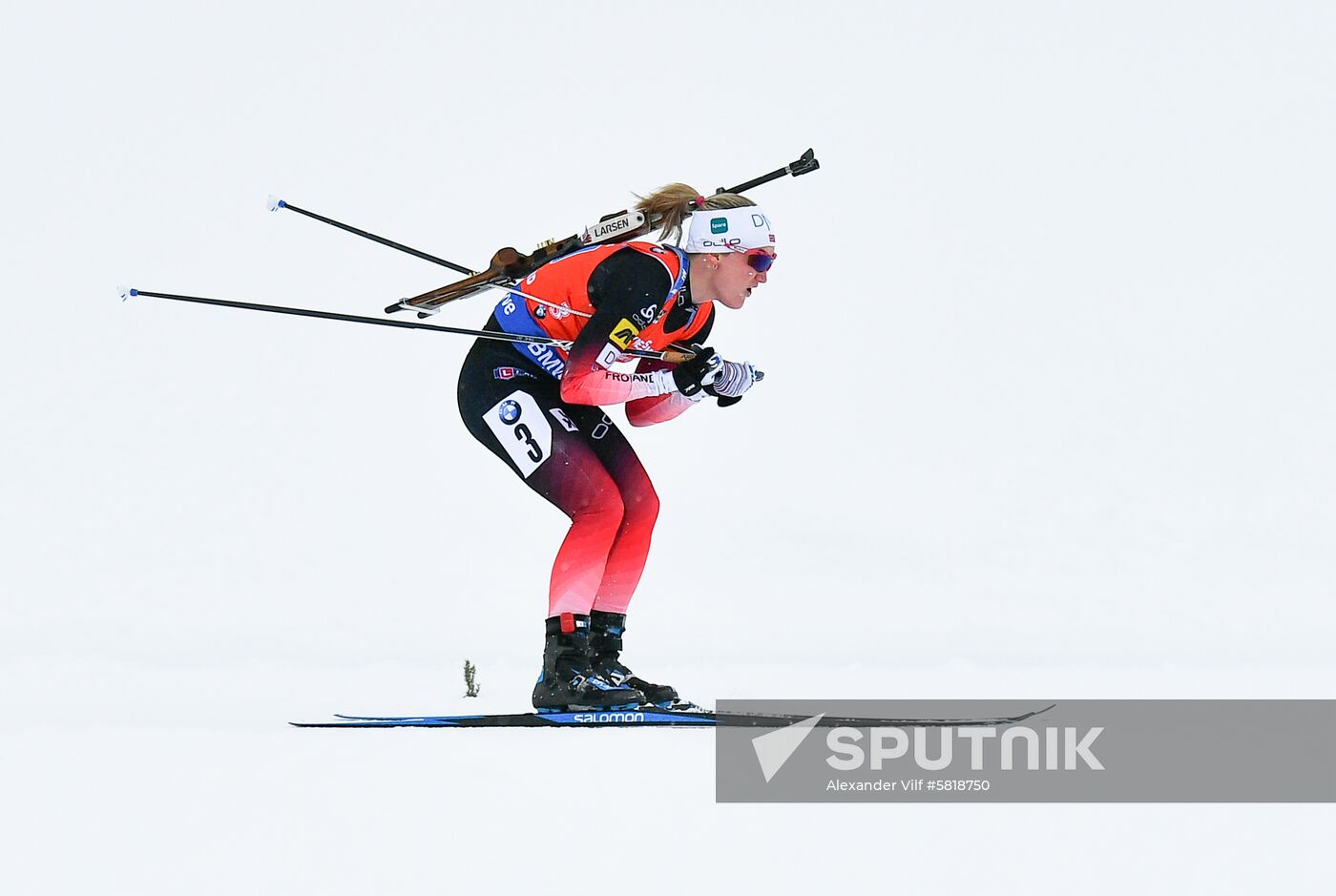 Sweden Biathlon Worlds Women Relay