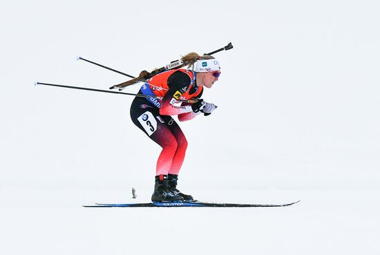 Sweden Biathlon Worlds Women Relay