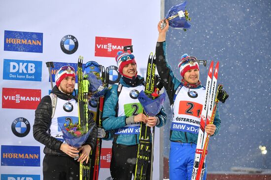 Sweden Biathlon Worlds Men Relay