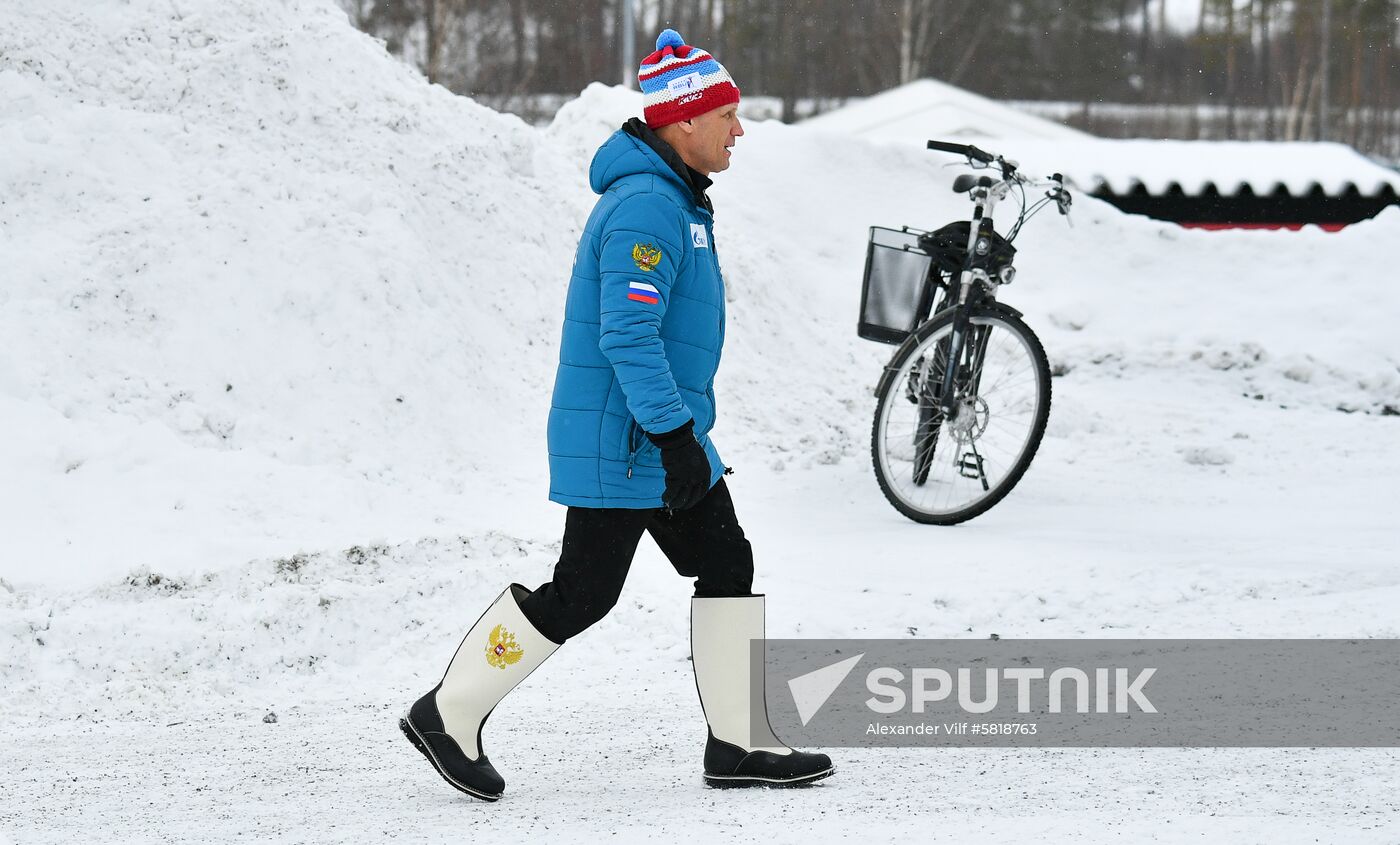 Sweden Biathlon Worlds Women Relay