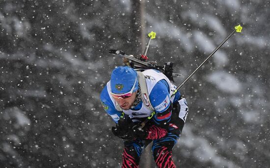 Sweden Biathlon Worlds Men Relay