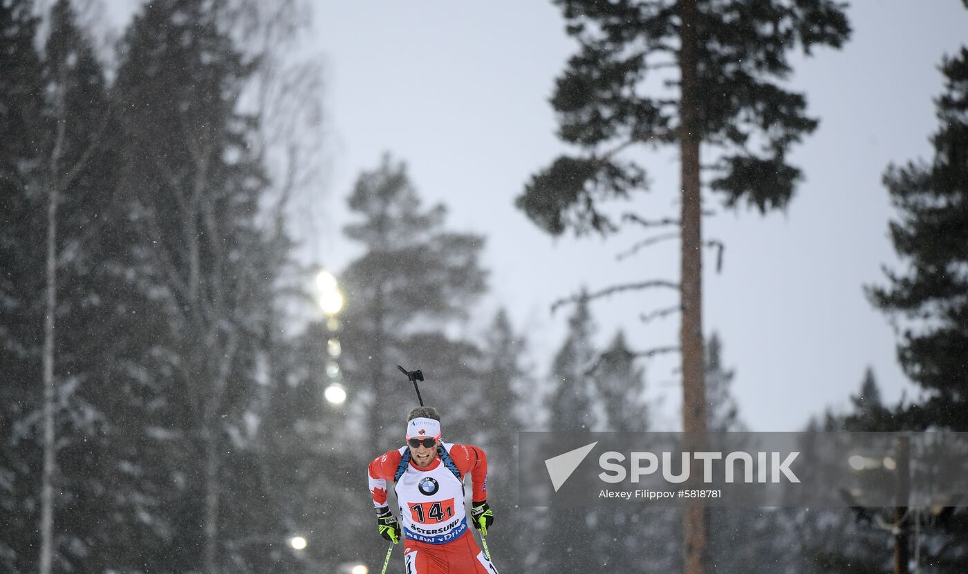 Sweden Biathlon Worlds Men Relay