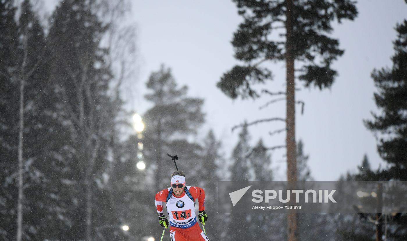 Sweden Biathlon Worlds Men Relay
